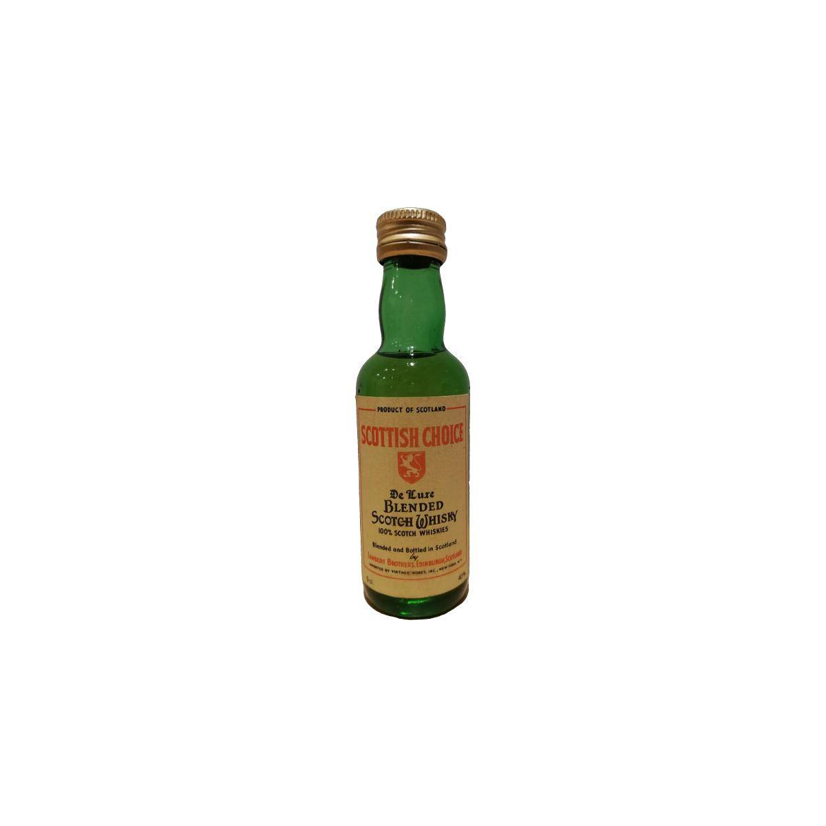 Scottish Choice De Luxe Blended Scotch Whisky