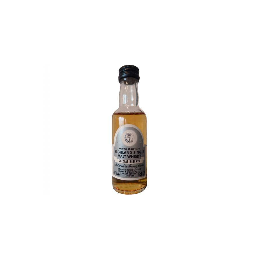 Highland Single Malt Whisky Matured in Sherry Casks