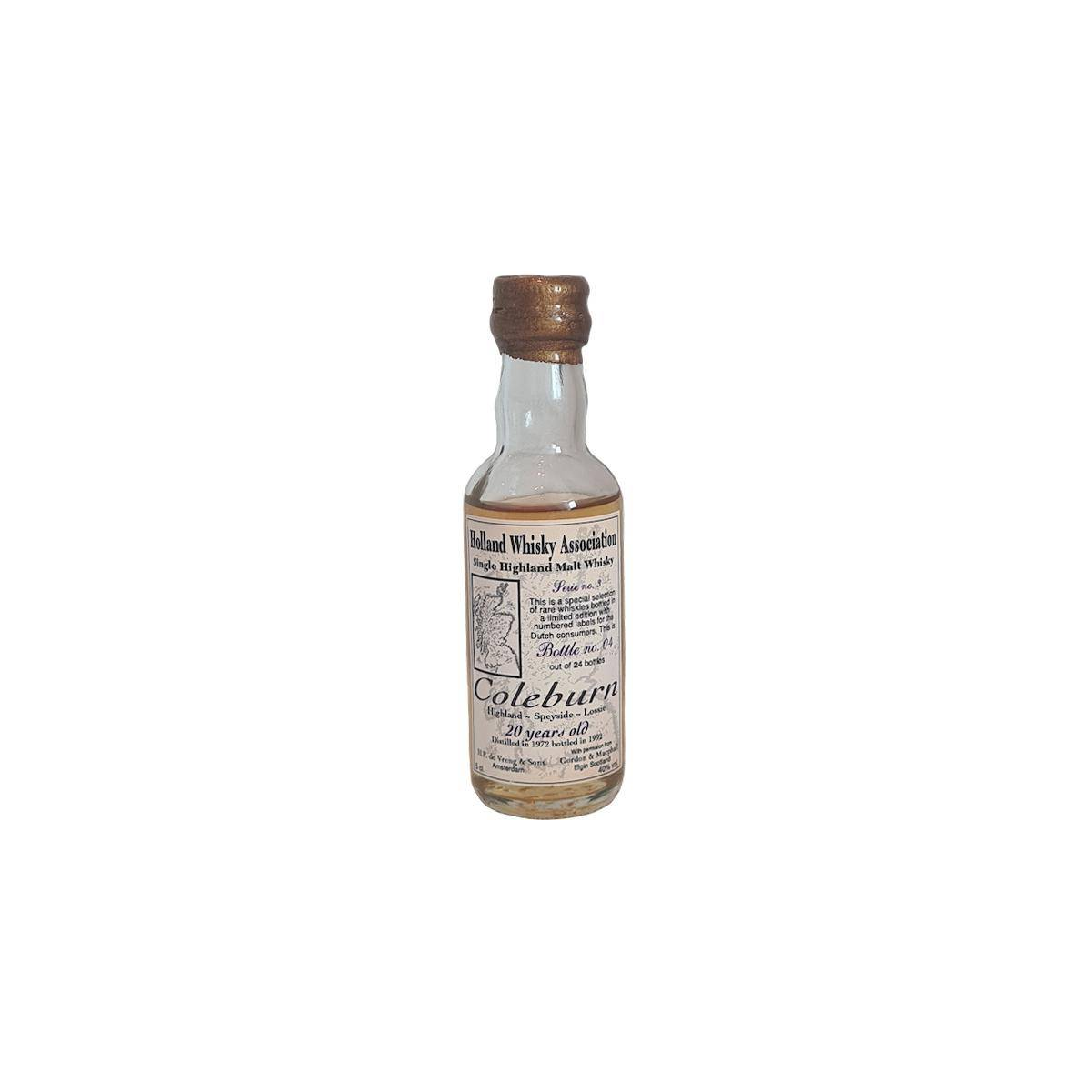 Coleburn 1972 20 Years Single Malt Whisky