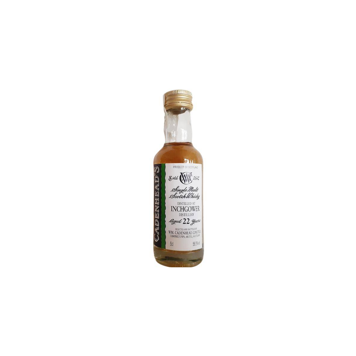 Inchgower Miniature 1989 22 Years Single Malt Whisky