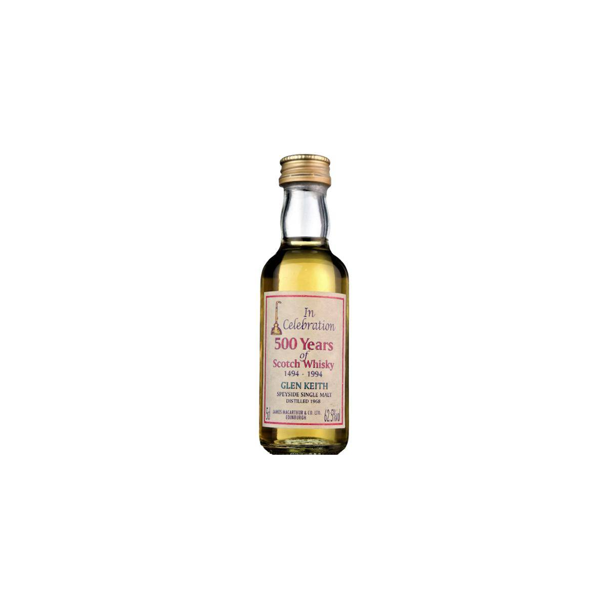 Glen Keith 1968 26 Years Single Malt Whisky