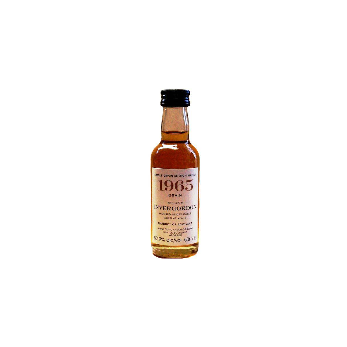 Invergordon Miniature 1965 42 Years Single Grain Whisky