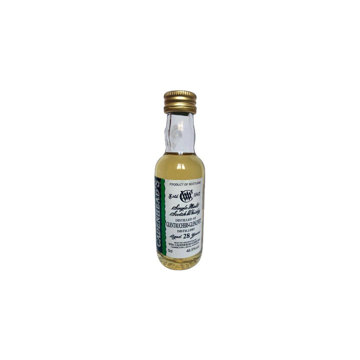 Glentauchers Miniature 1990 28 Years Single Malt Whisky
