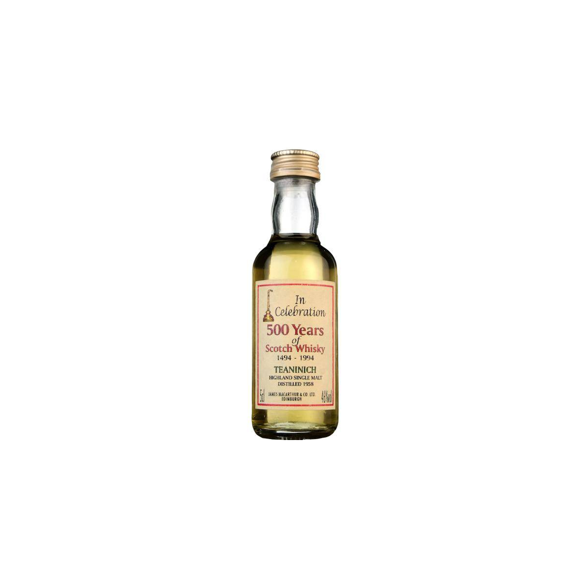 Teaninich 1958 36 Years Single Malt Whisky