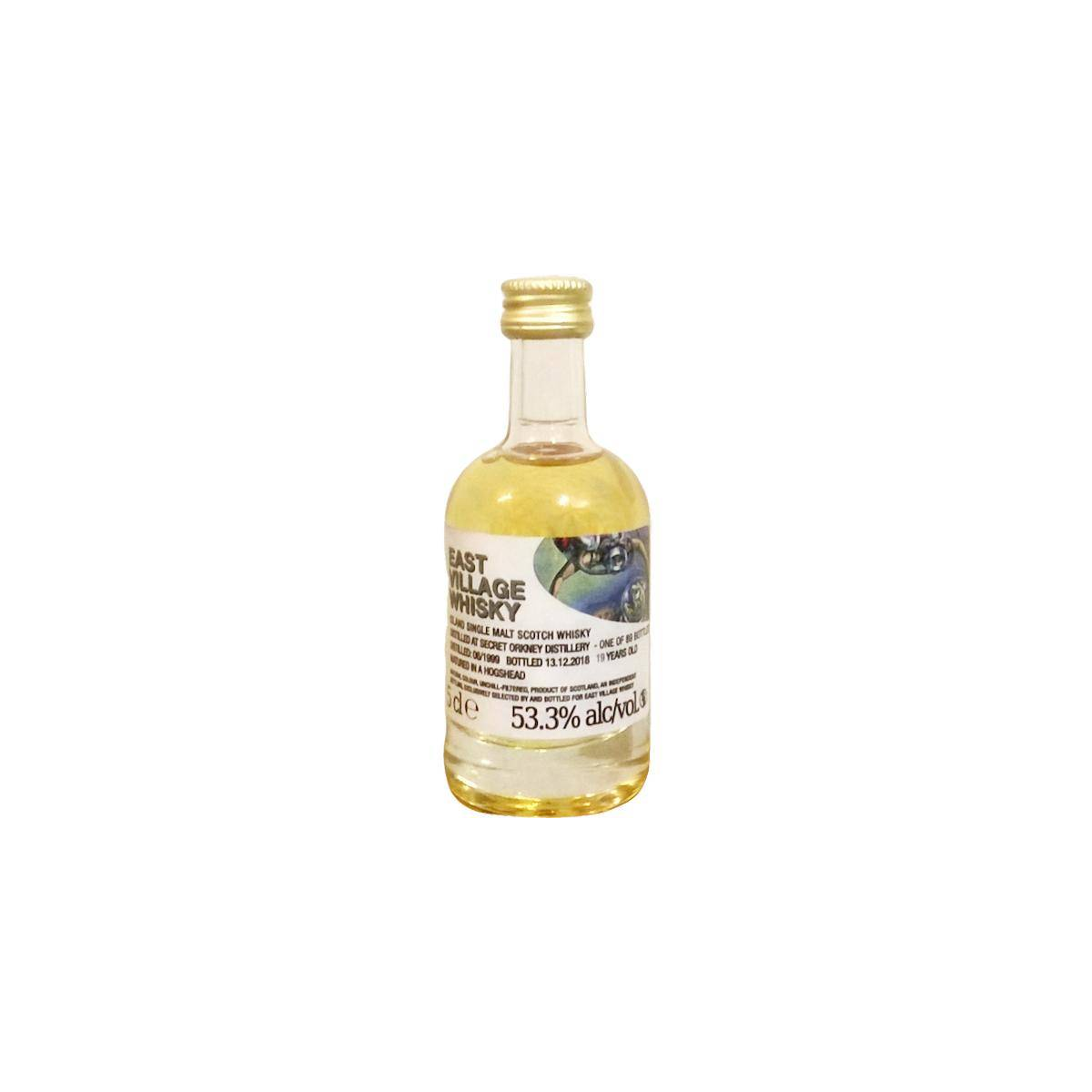 East Village Whisky Company 1999 19 Years Single Malt Whisky