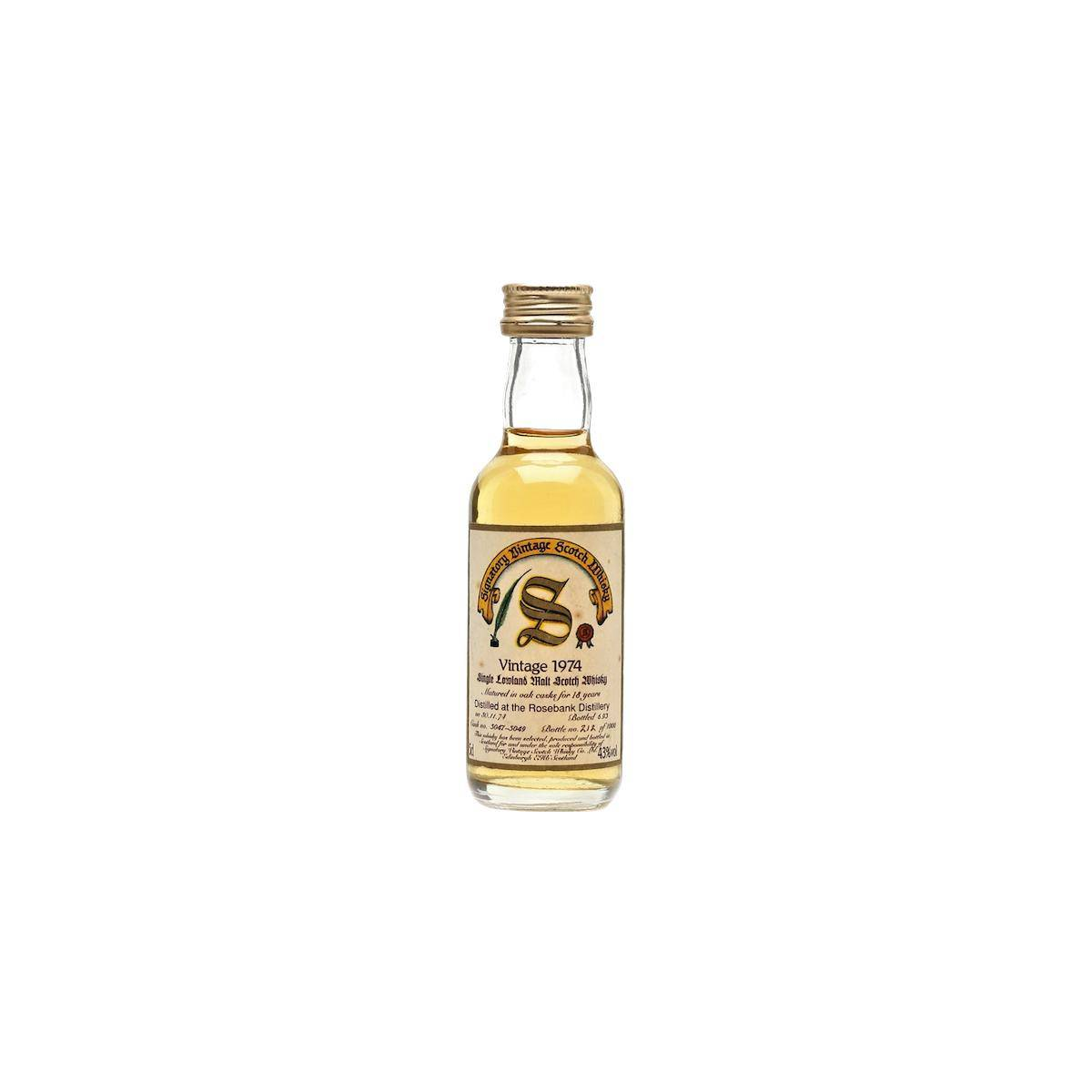 Rosebank 1974 18 Years Single Malt Whisky
