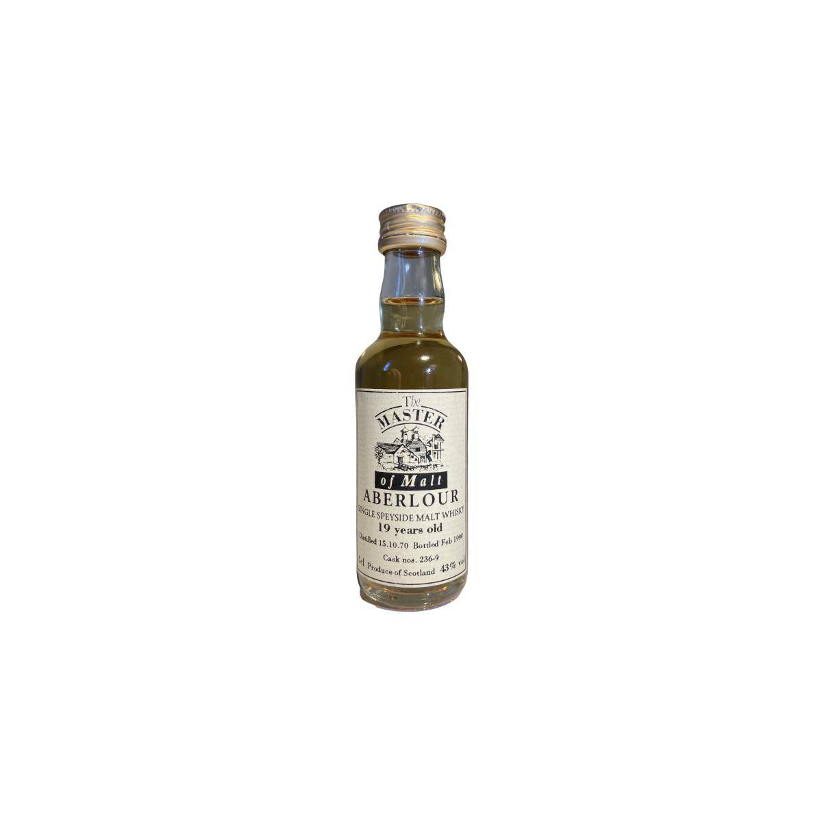 Aberlour Miniature 1970 19 Years Single Malt Whisky