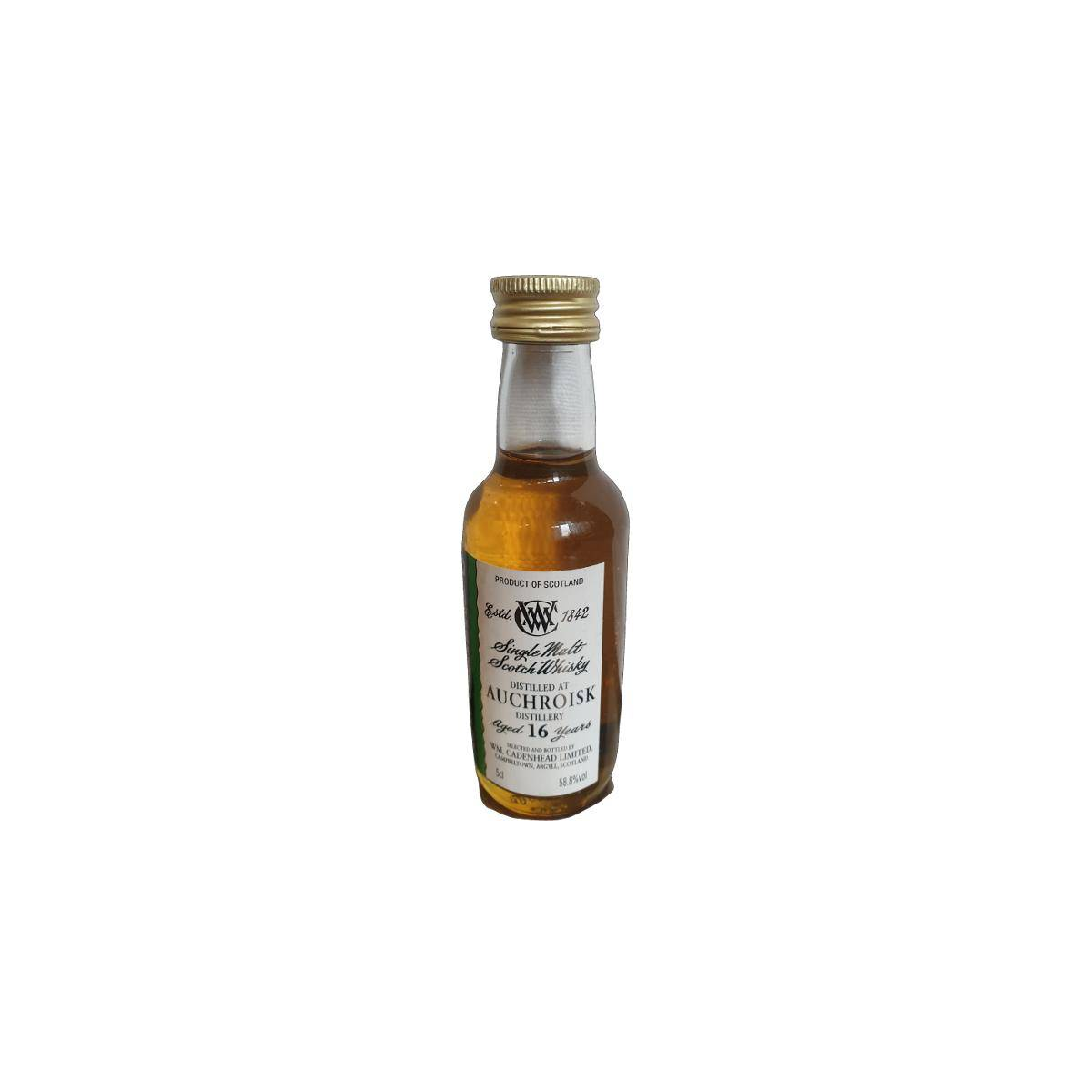 Auchroisk Miniature 16 Years Single Malt Whisky