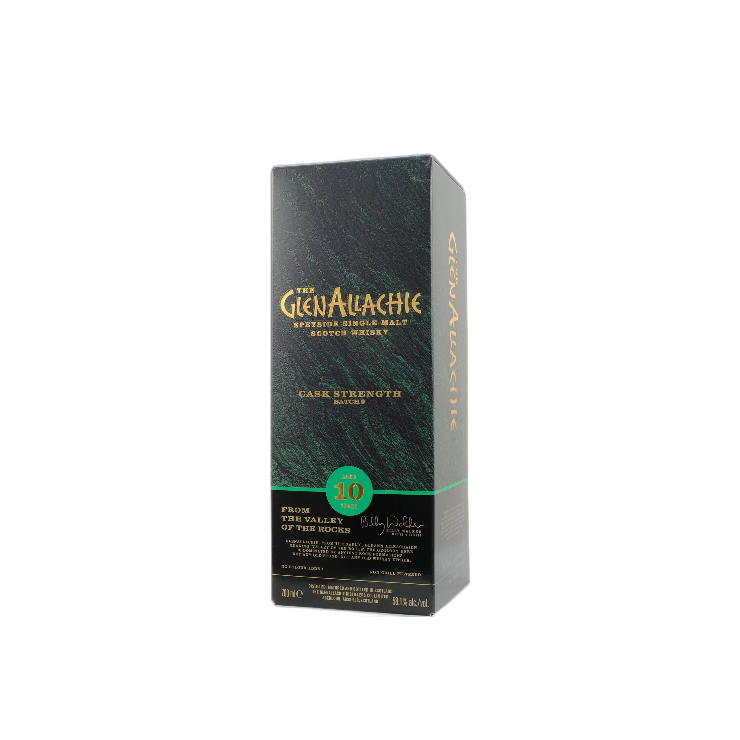 The GlenAllachie Cask Strength Collection 10 Years Single Malt Whisky 3