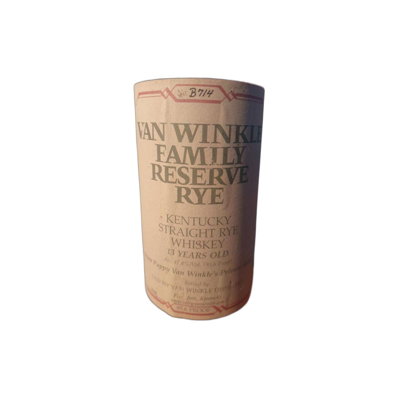 Pappy Van Winkle's 13 Years Rye Whisky 2