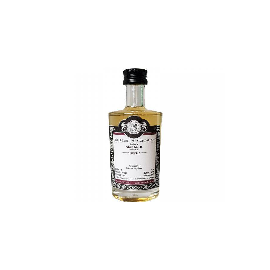 Glen Keith 1995 22 Years Single Malt Whisky