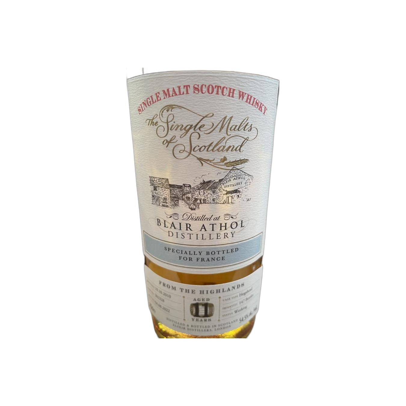 Blair Athol The Single Malts of Scotland 2010 11 Years Single Malt Whisky