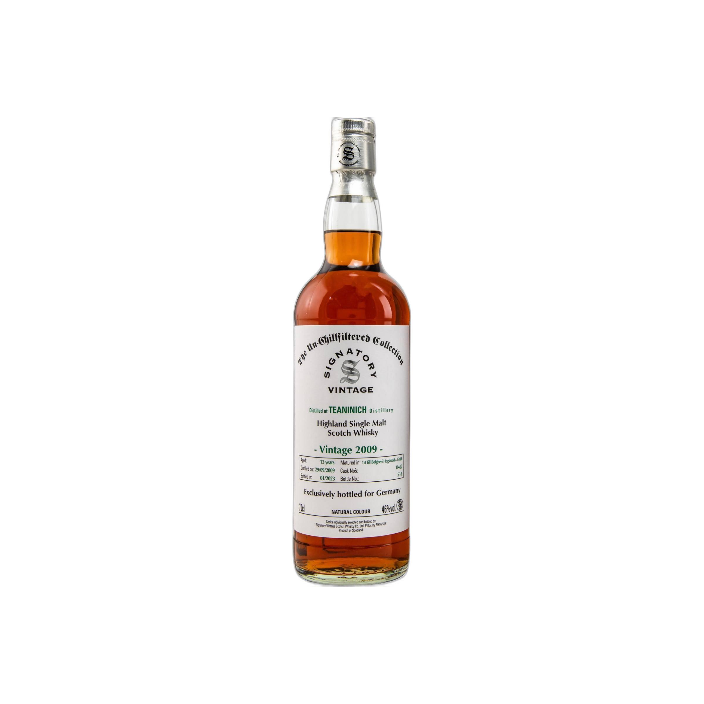 Teaninich The Un-Chillfiltered Collection 2009 13 Years Single Malt Whisky