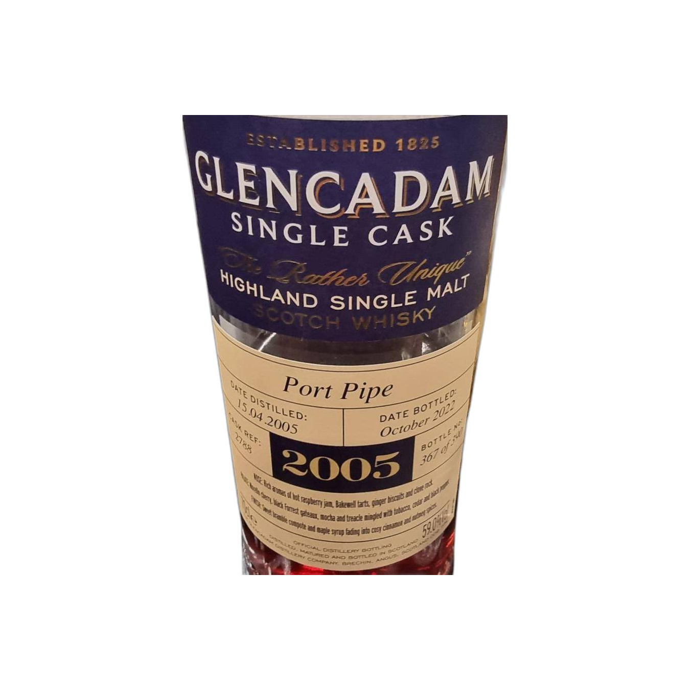 Glencadam 2005 17 Years Single Malt Whisky