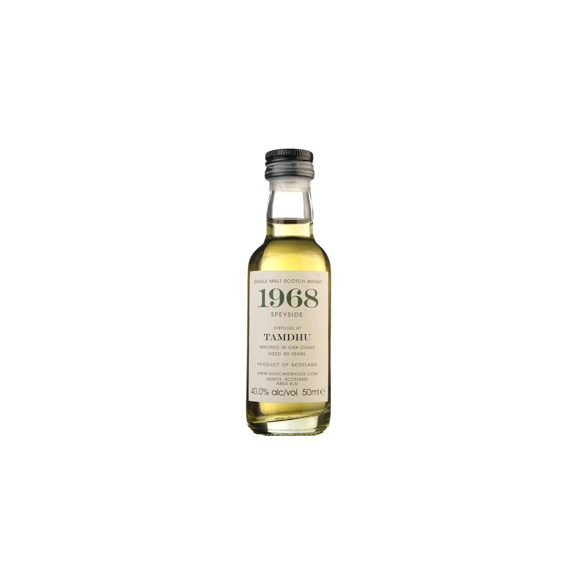 Tamdhu Miniature 1968 40 Years Single Malt Whisky