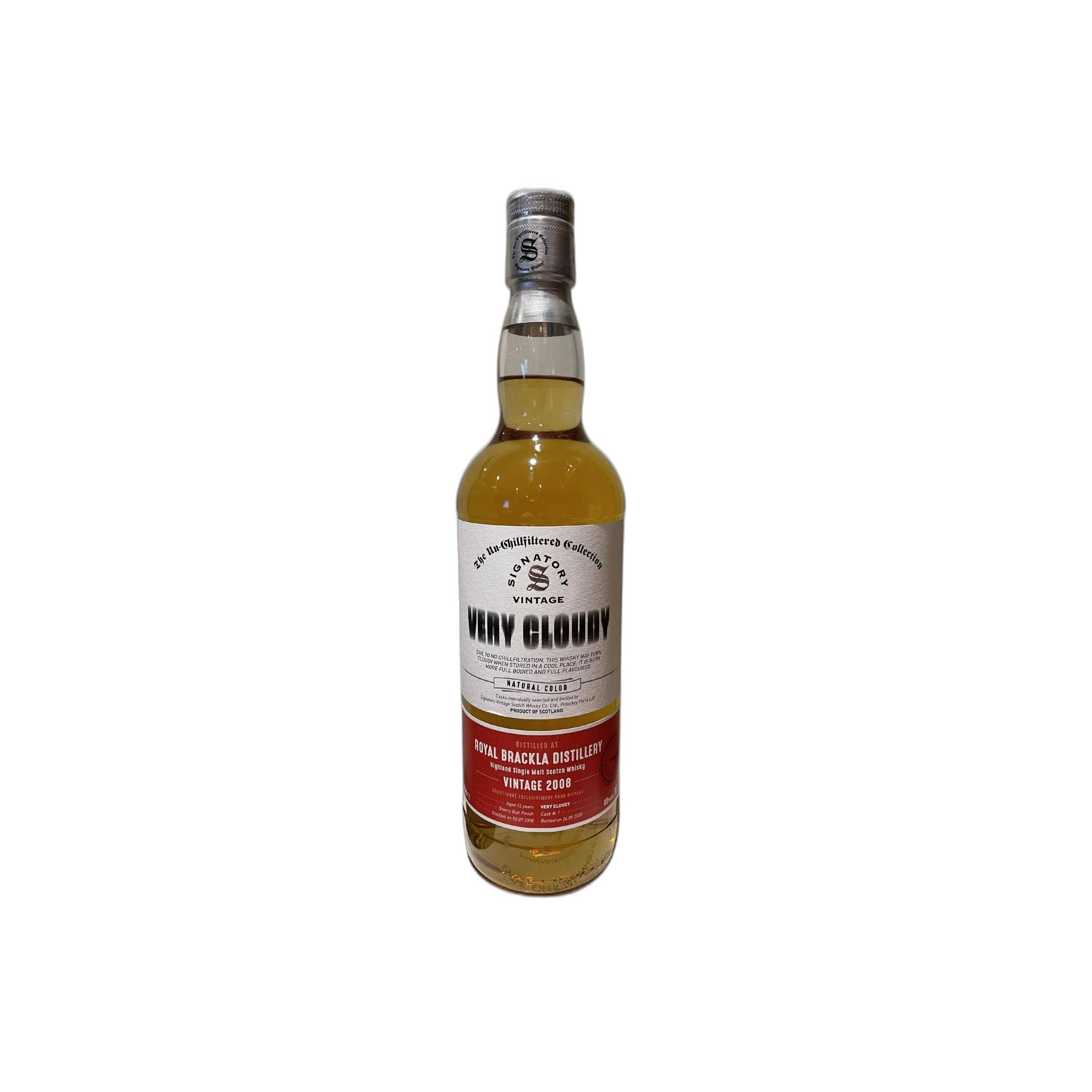 Royal Brackla 2008 12 Years Single Malt Whisky