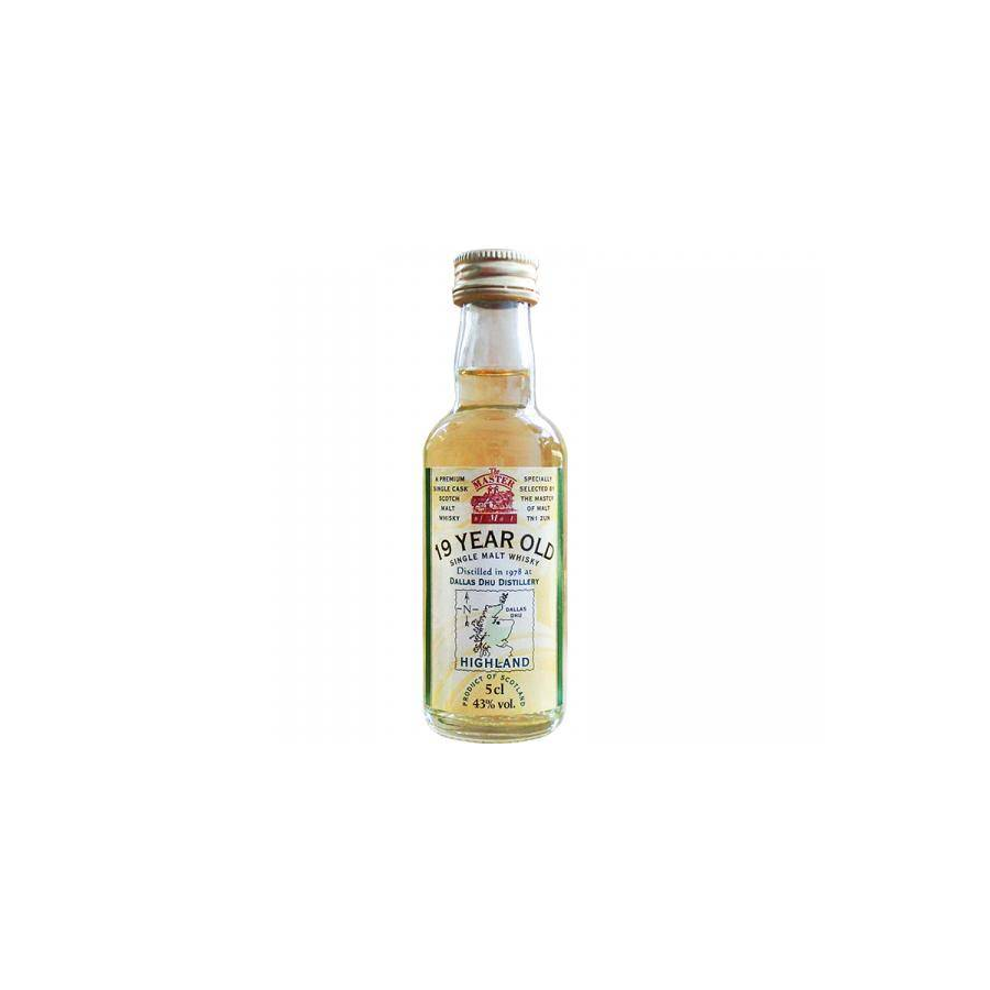 Dallas Dhu Miniature 1978 19 Years Single Malt Whisky