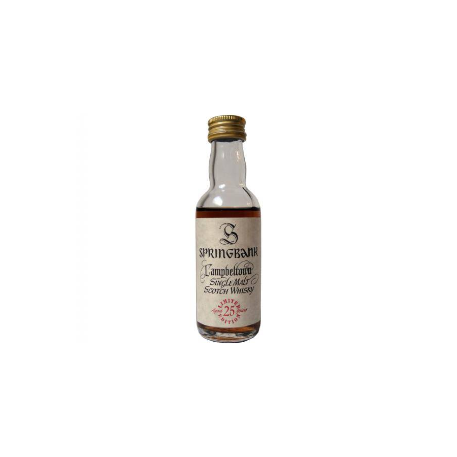 Springbank 25 Years Single Malt Whisky