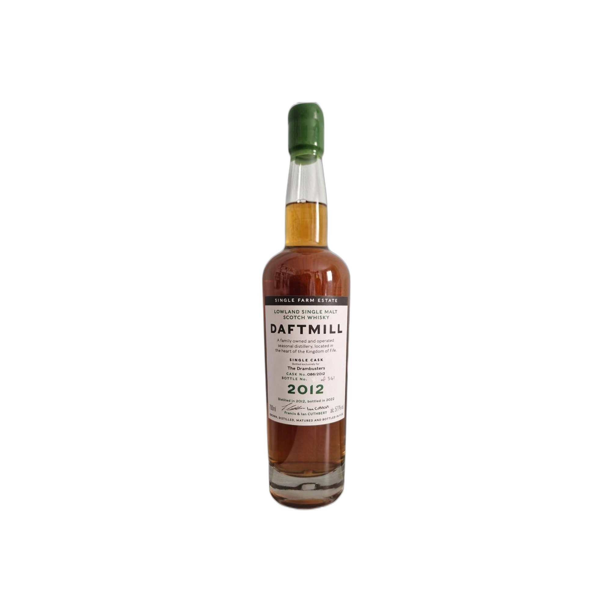Daftmill Single Cask 2012 9 Years Single Malt Whisky