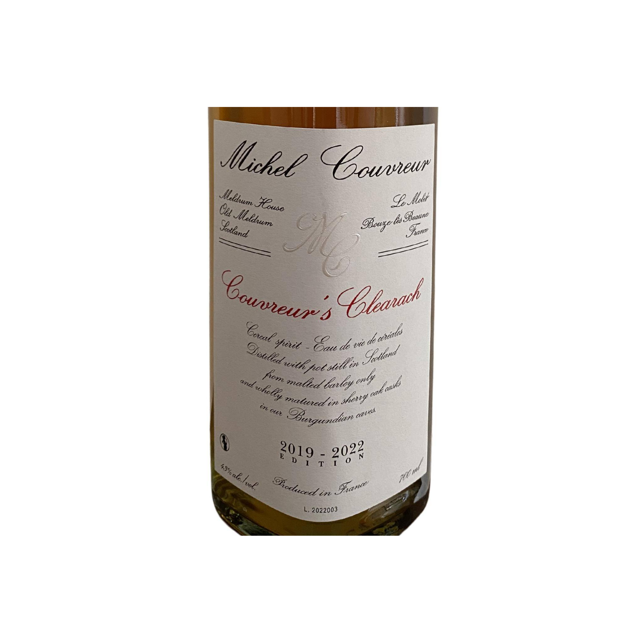 Michel Couvreur 2019 3 Years Spirit Whisky 2