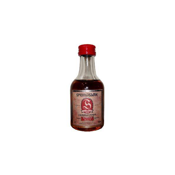 Springbank 25 Years Single Malt Whisky