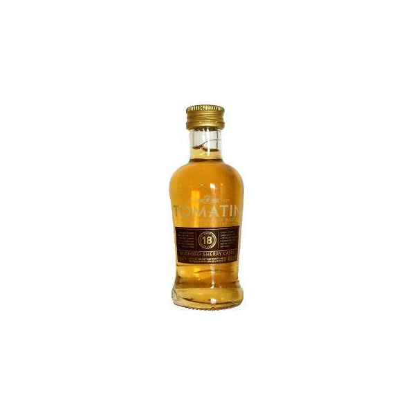 Tomatin Miniature 18 Years Single Malt Whisky