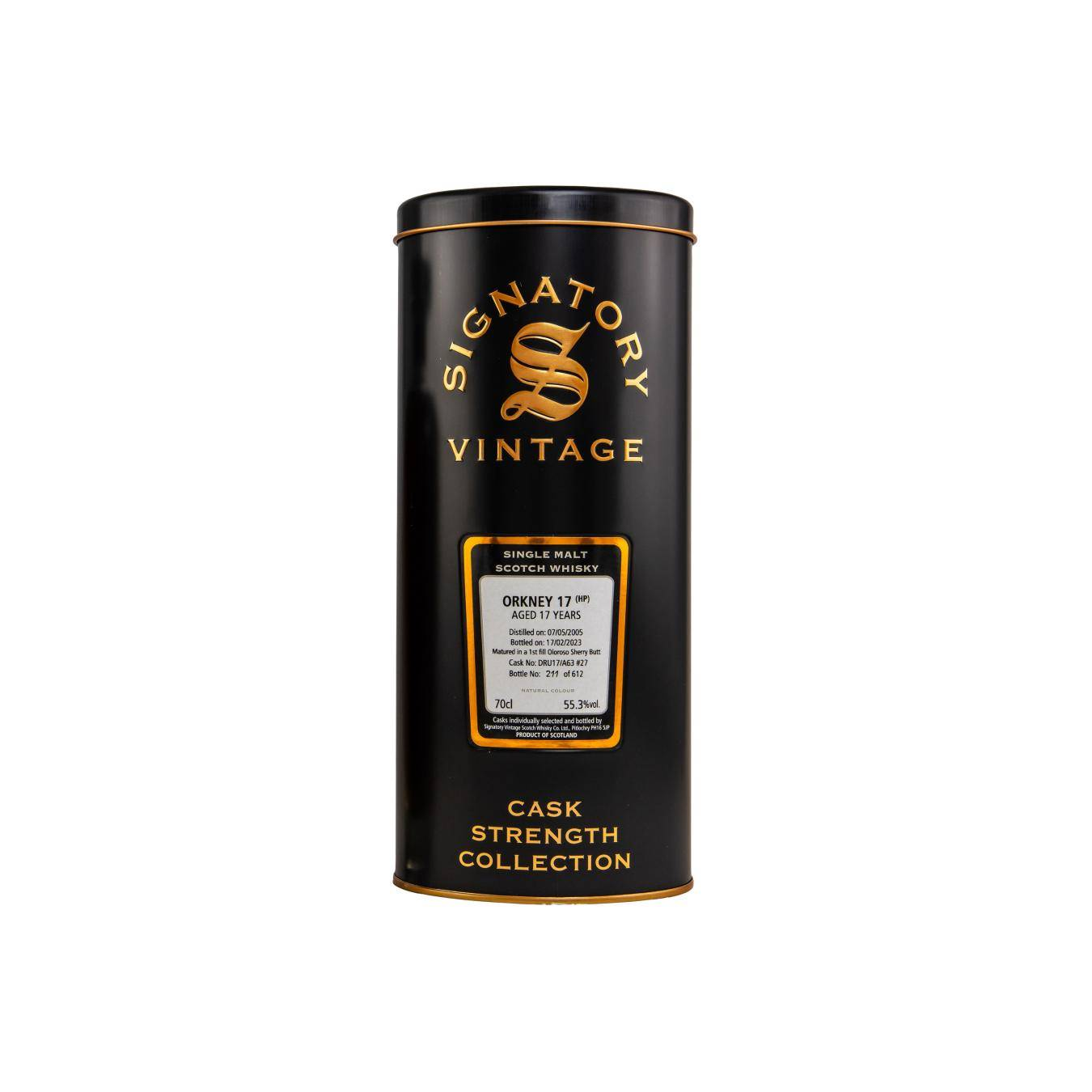Signatory Vintage Cask Strength Collection 2005 17 Years Single Malt Whisky 3