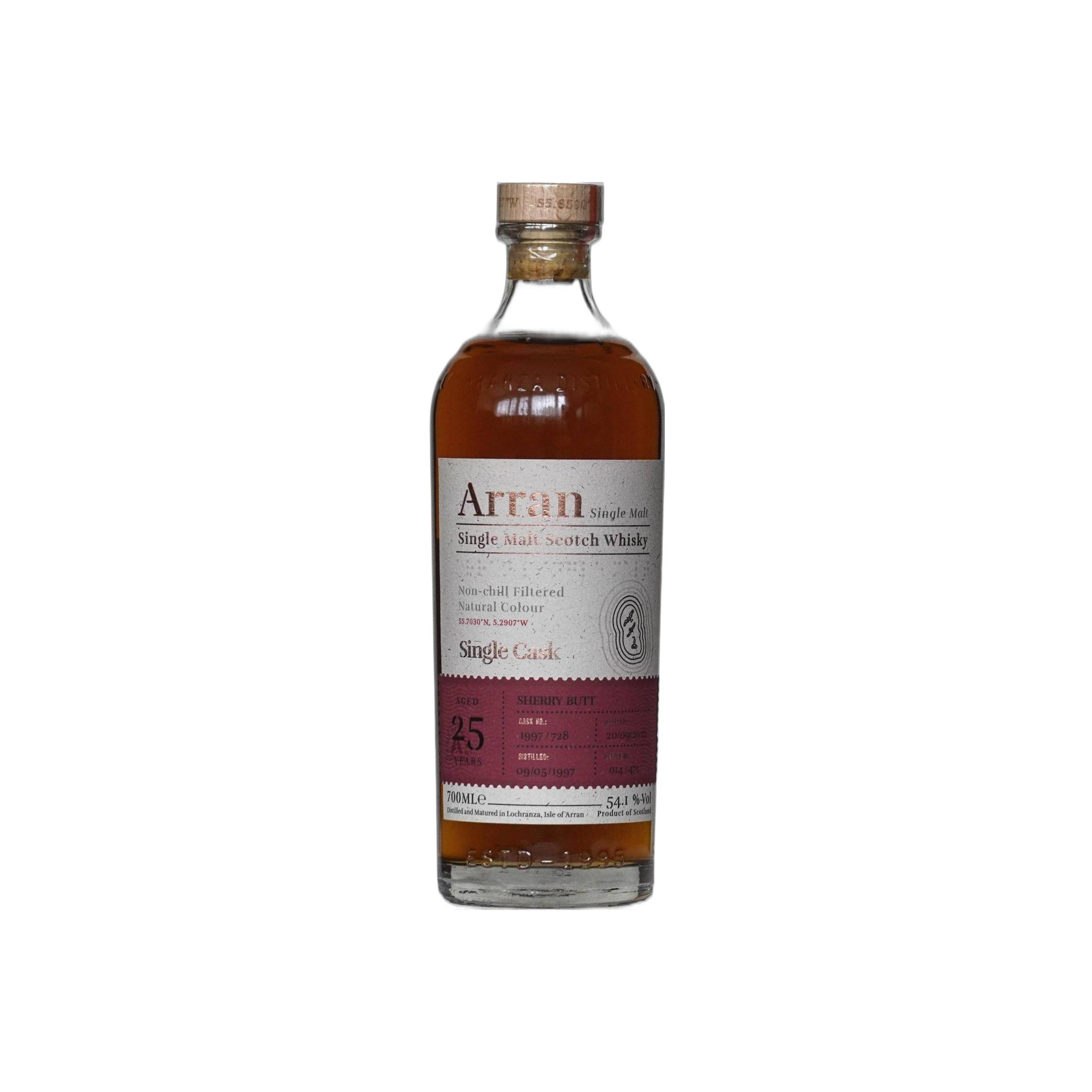 Arran Single Cask 1997 25 Years Single Malt Whisky