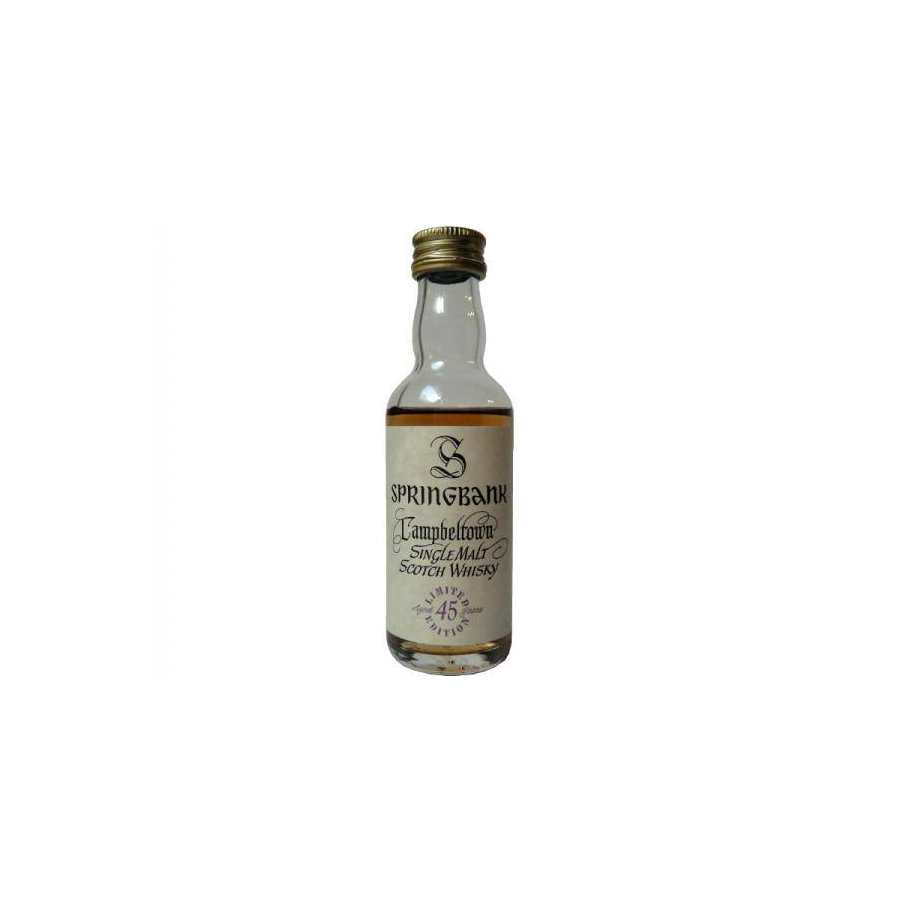 Springbank 45 Years Single Malt Whisky