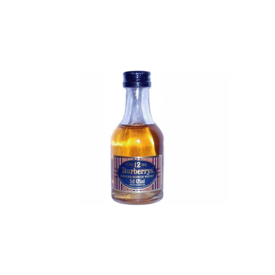 Burberrys' Miniature 12 Years Blended Whisky