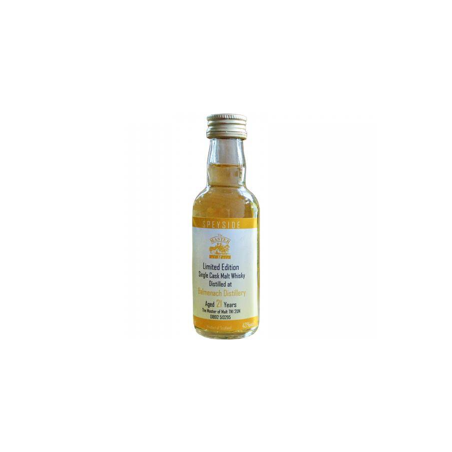 Balmenach Miniature 21 Years Single Malt Whisky