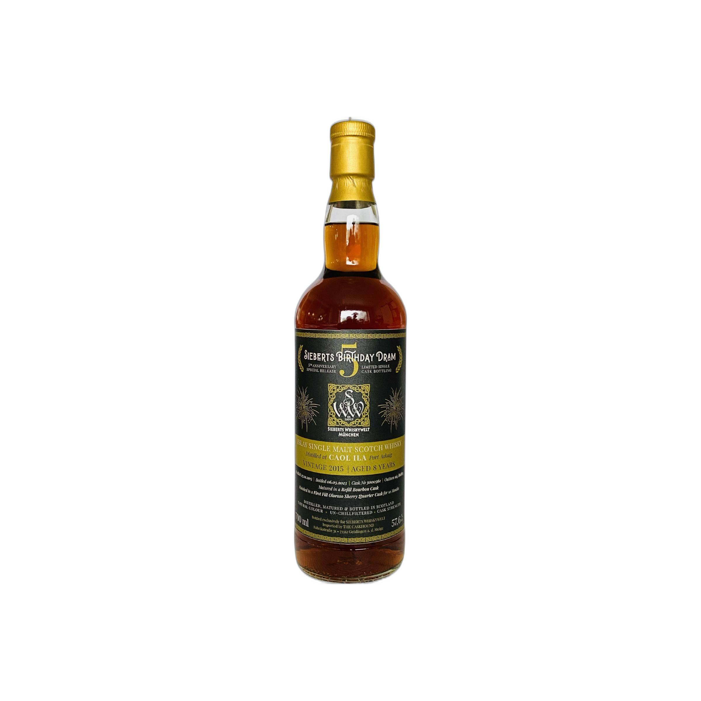 Caol Ila 2015 8 Years Single Malt Whisky