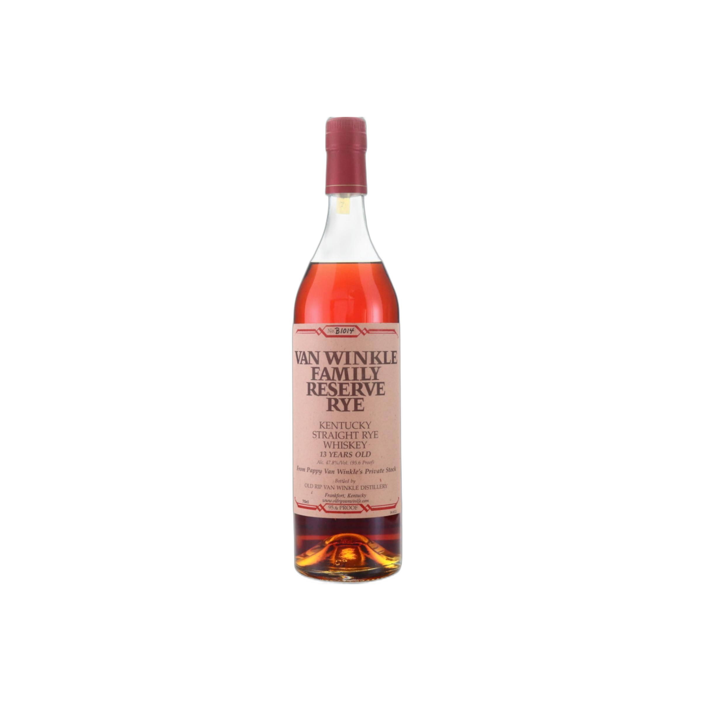 Pappy Van Winkle's 13 Years Rye Whisky