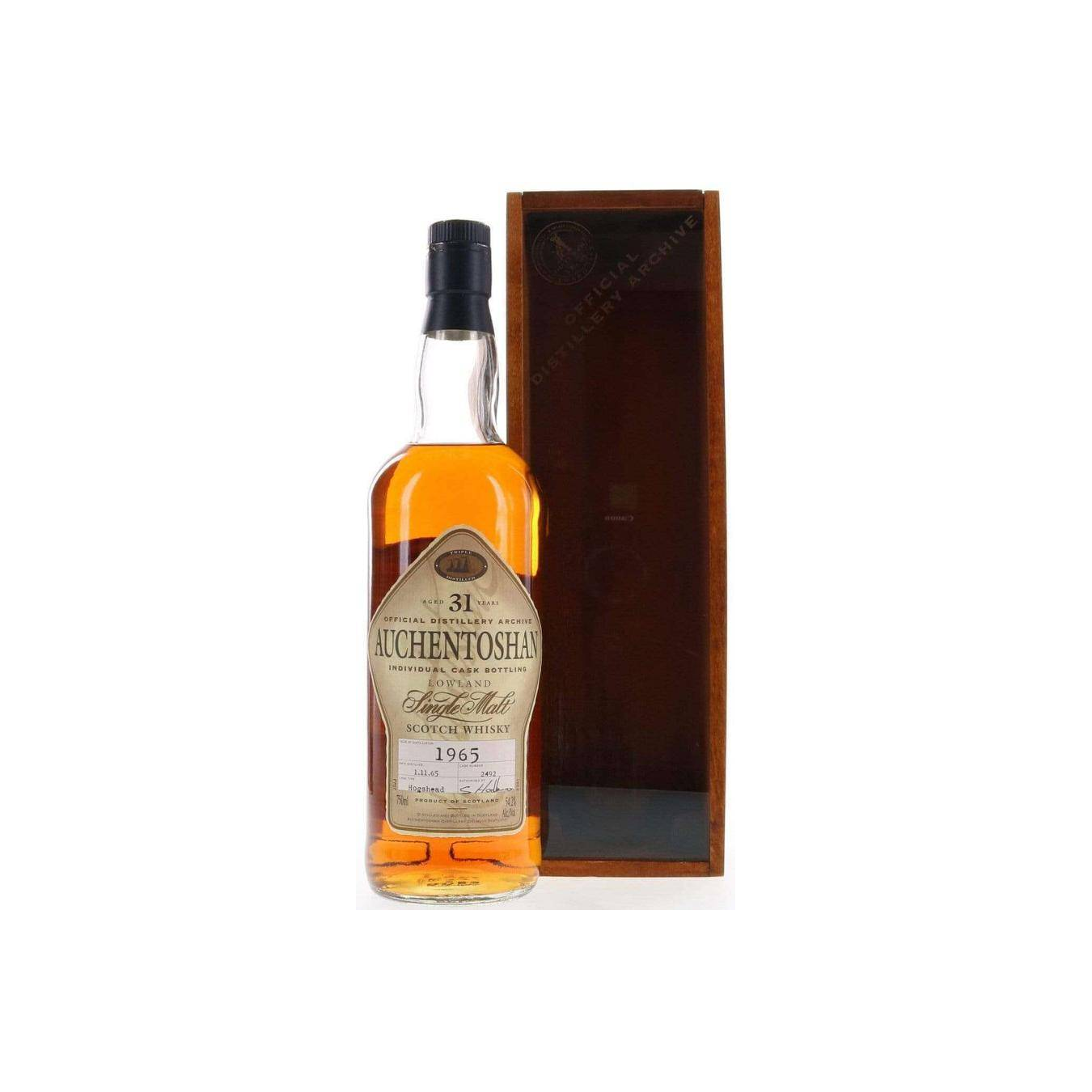 Auchentoshan Individual Cask Bottling 1965 31 Years Single Malt Whisky