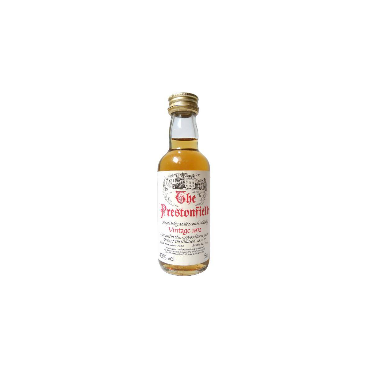 Bowmore 1972 16 Years Single Malt Whisky