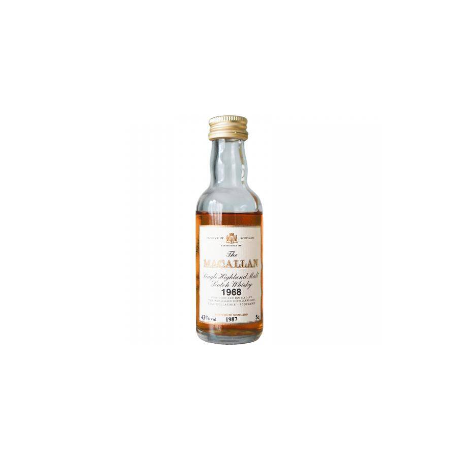 The Macallan 1968 19 Years Single Malt Whisky