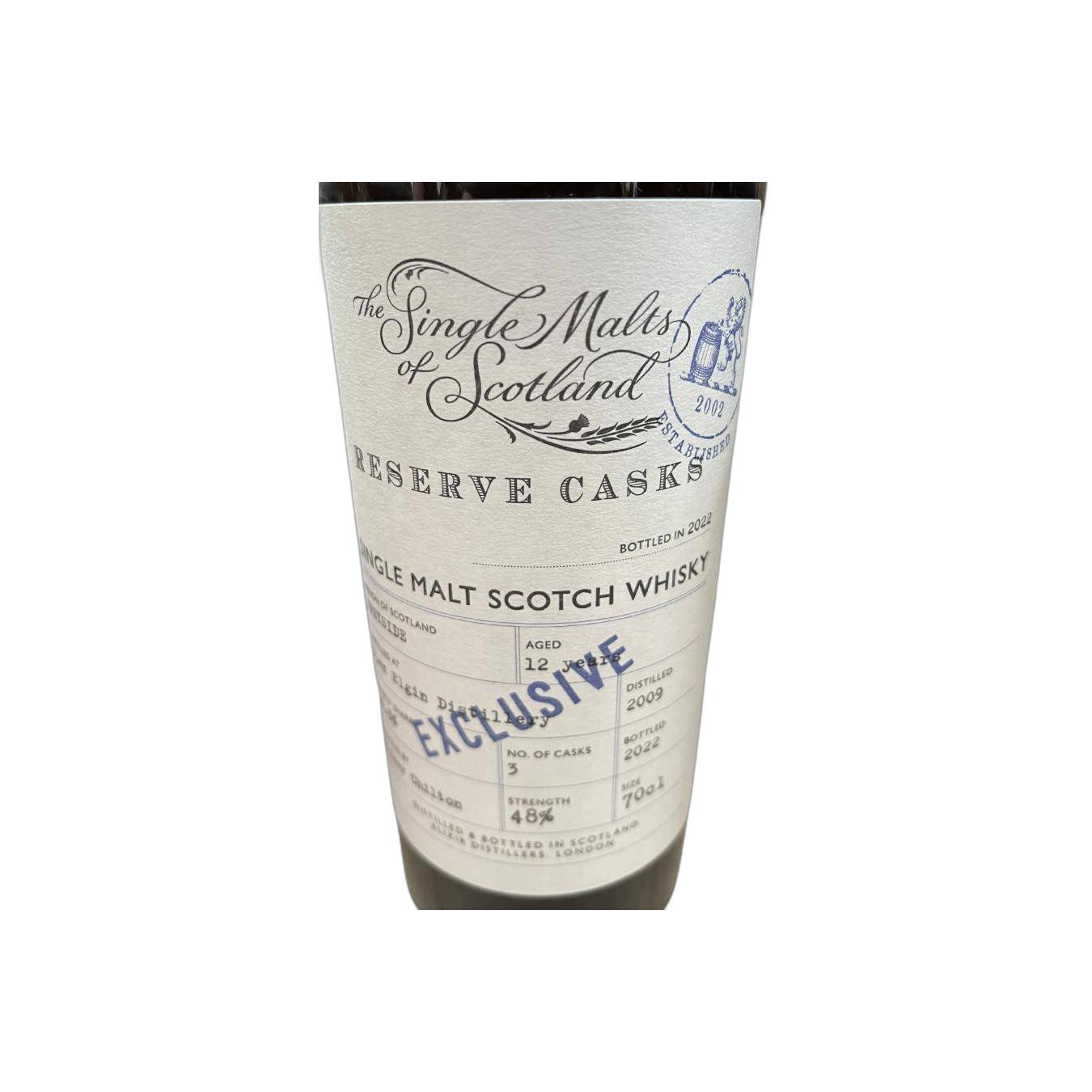Glen Elgin The Single Malts of Scotland 2009 12 Years Single Malt Whisky