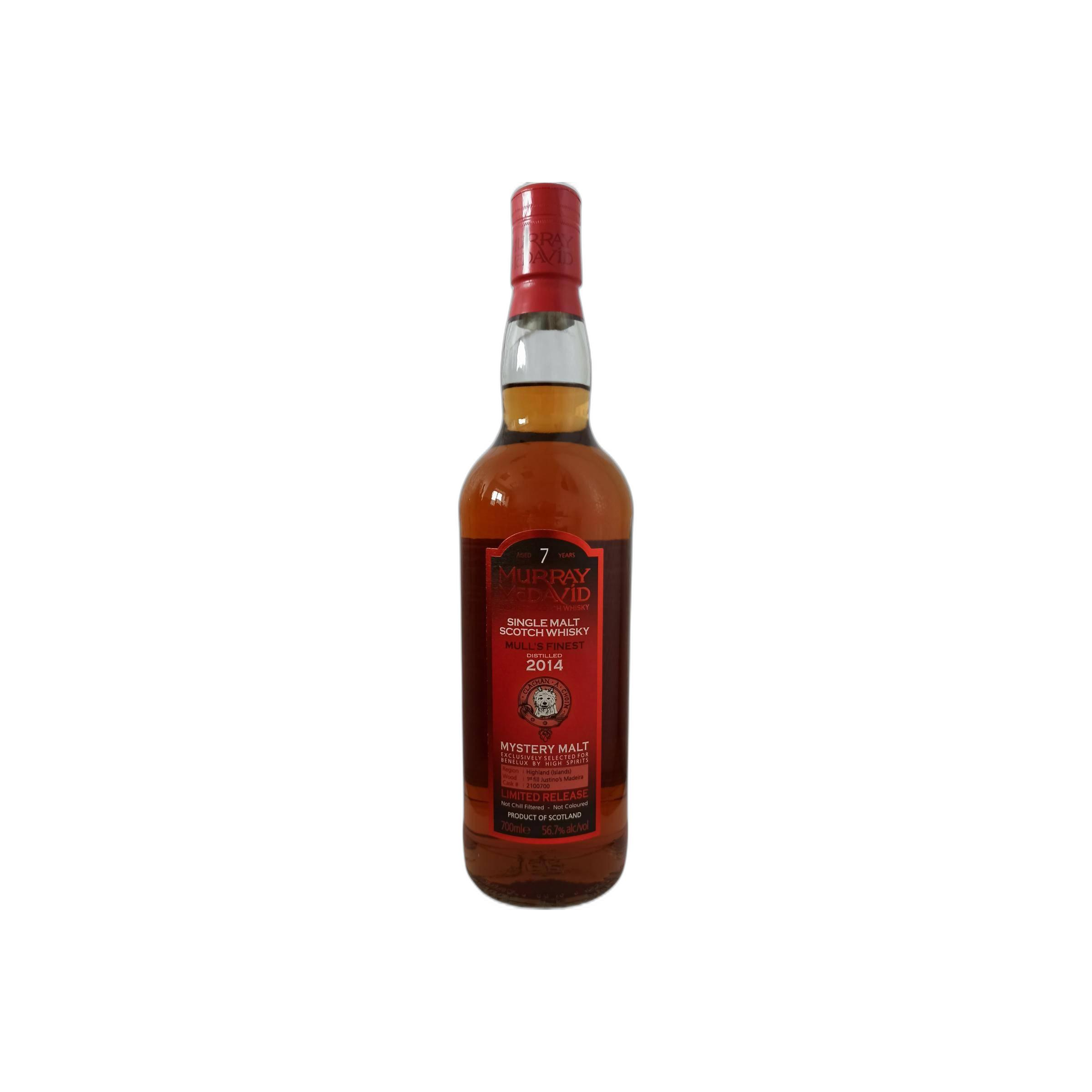 Murray McDavid 2014 7 Years Single Malt Whisky