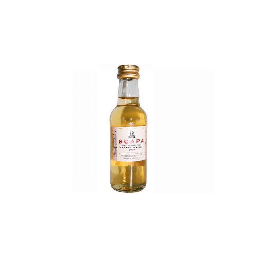 Scapa Licensed Bottling 1990 Single Malt Whisky