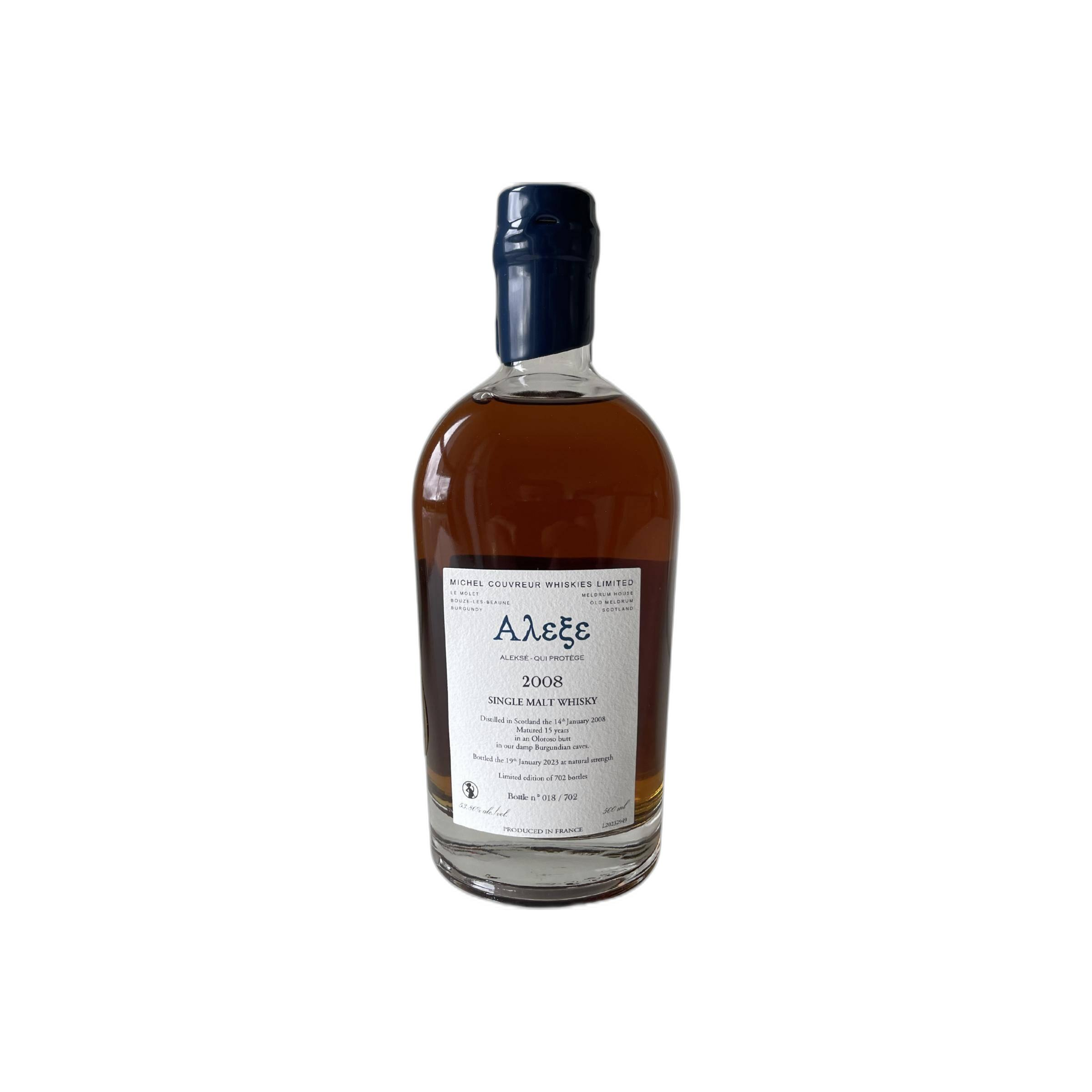Michel Couvreur 2008 15 Years Single Malt Whisky 2