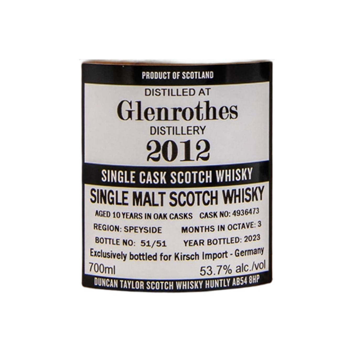 The Glenrothes The Octave 2012 10 Years Single Malt Whisky 3