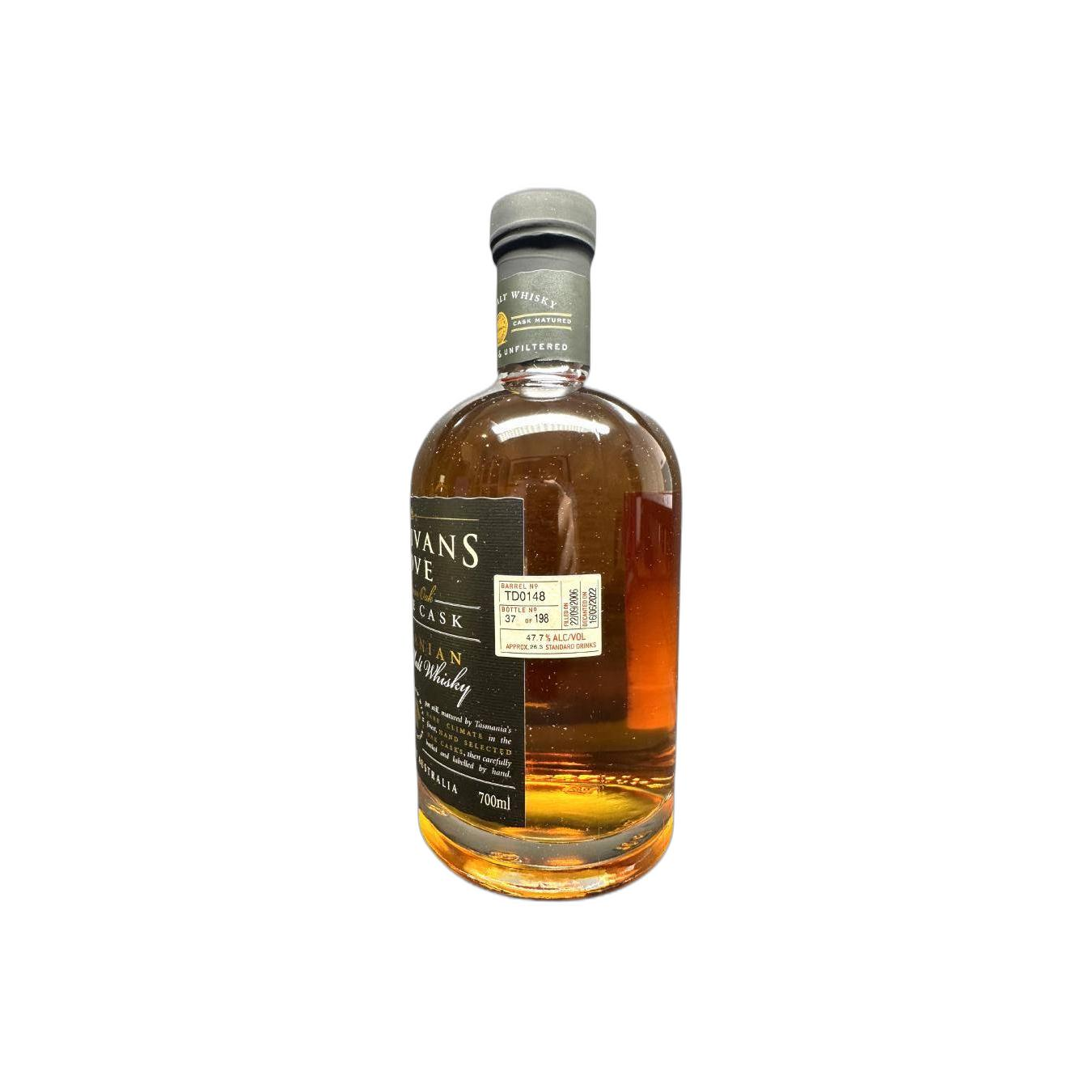 Sullivans Cove Single Cask 2006 15 Years Single Malt Whisky