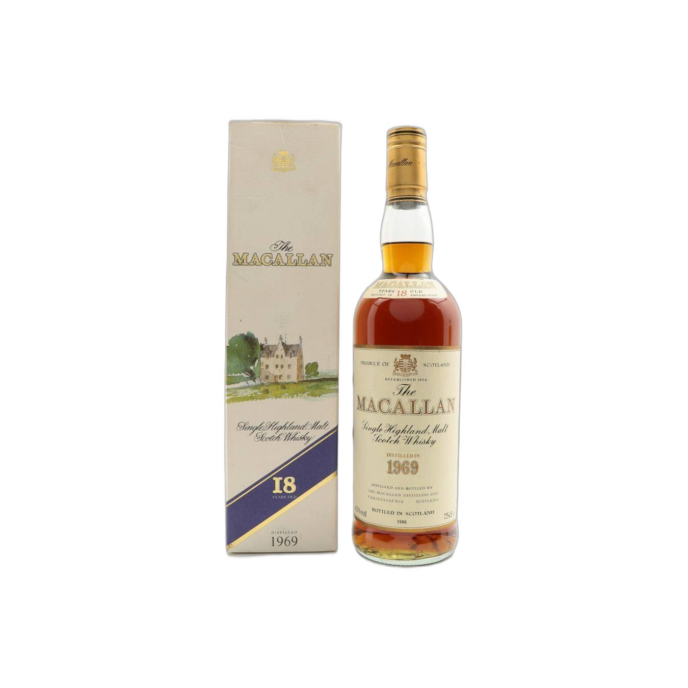 The Macallan 1969 18 Years Single Malt Whisky