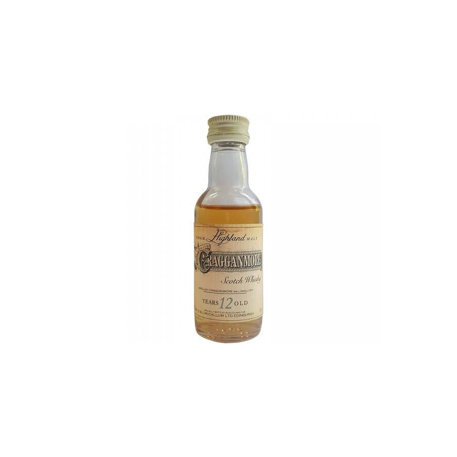 Cragganmore Miniature 12 Years Single Malt Whisky