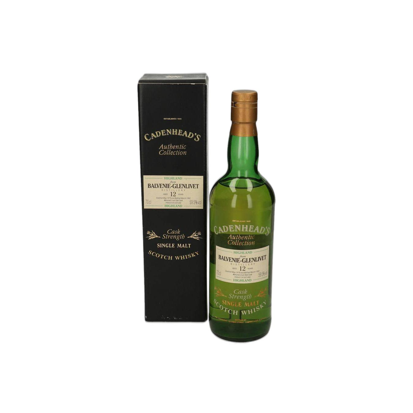 The Balvenie Authentic Collection 1979 12 Years Single Malt Whisky