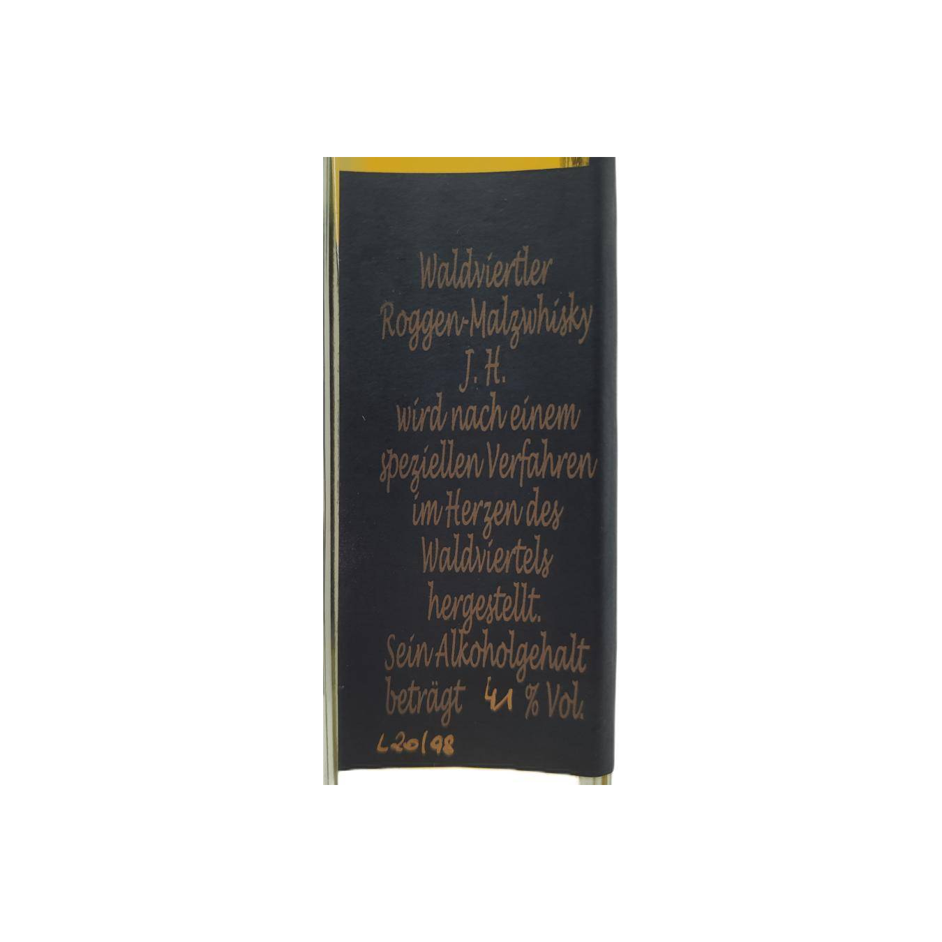 Waldviertler Whisky J.H. 1998 2