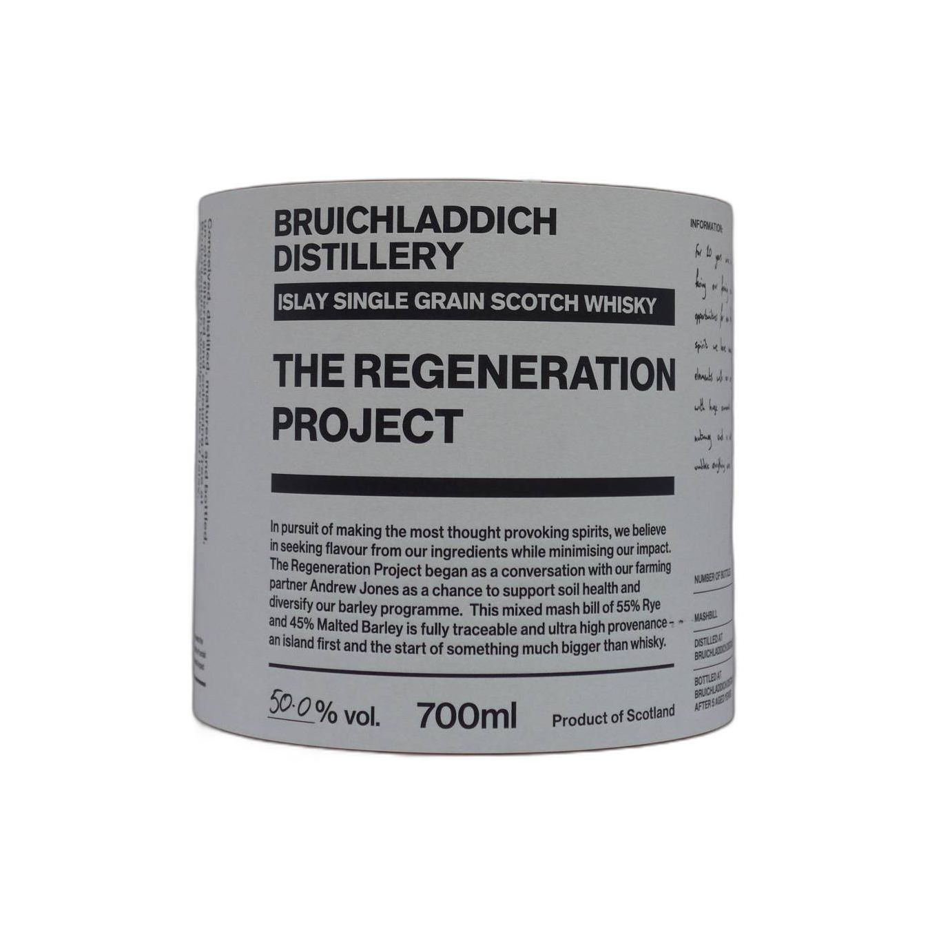 Bruichladdich 2017 5 Years Single Grain Whisky 2