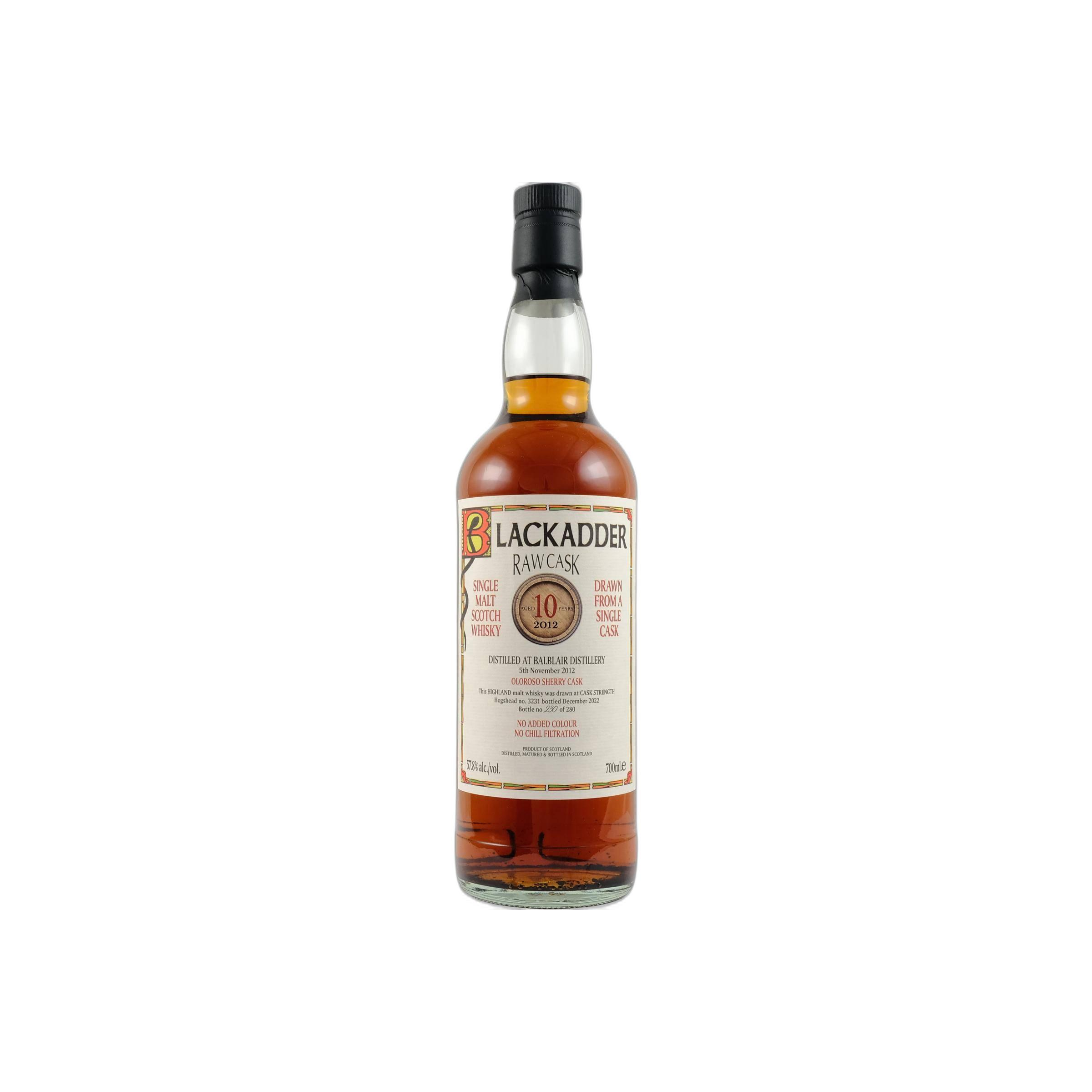 Balblair Raw Cask 2012 10 Years Single Malt Whisky
