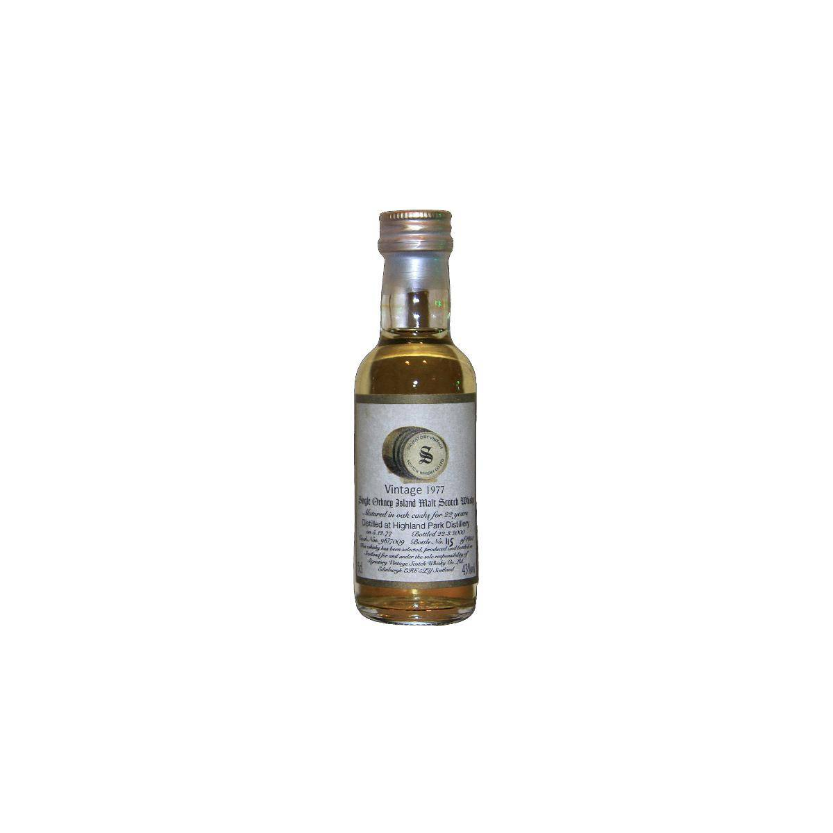 Highland Park 1977 22 Years Single Malt Whisky