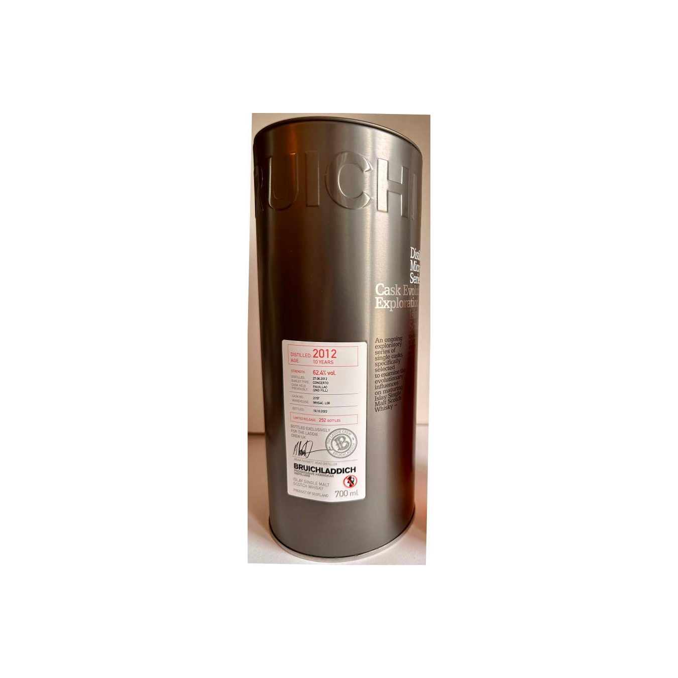 Bruichladdich 2012 10 Years Single Malt Whisky 2